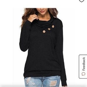 Questions sweater black